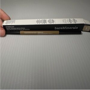 BARE MINERALS MICRO Defining Brow Pencil Taupe 0.002 OZ NEW IN BOX